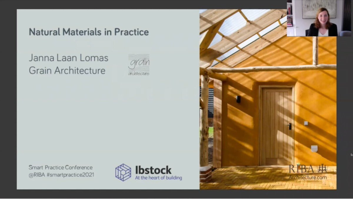 I had the honour of being a speaker in the RIBA Smart Practice Conference today, alongside the likes of @duncanbakerbrown  @architypeuk @fcbstudios @collective_works @riba #naturalmaterials #ribasmartpracticeconference #lowcarbonbuilding #ecologicaldesign