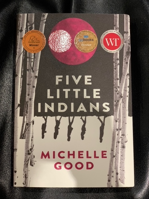 Thank you Michelle Good @Creeborn for your brilliant novel Five Little Indians. It explores the trauma experienced by children in #residentialschools. It is shocking &amp; sad but eye-opening. We begin to heal through learning #NationalDayforTruthandReconciliation #EveryChildMatters