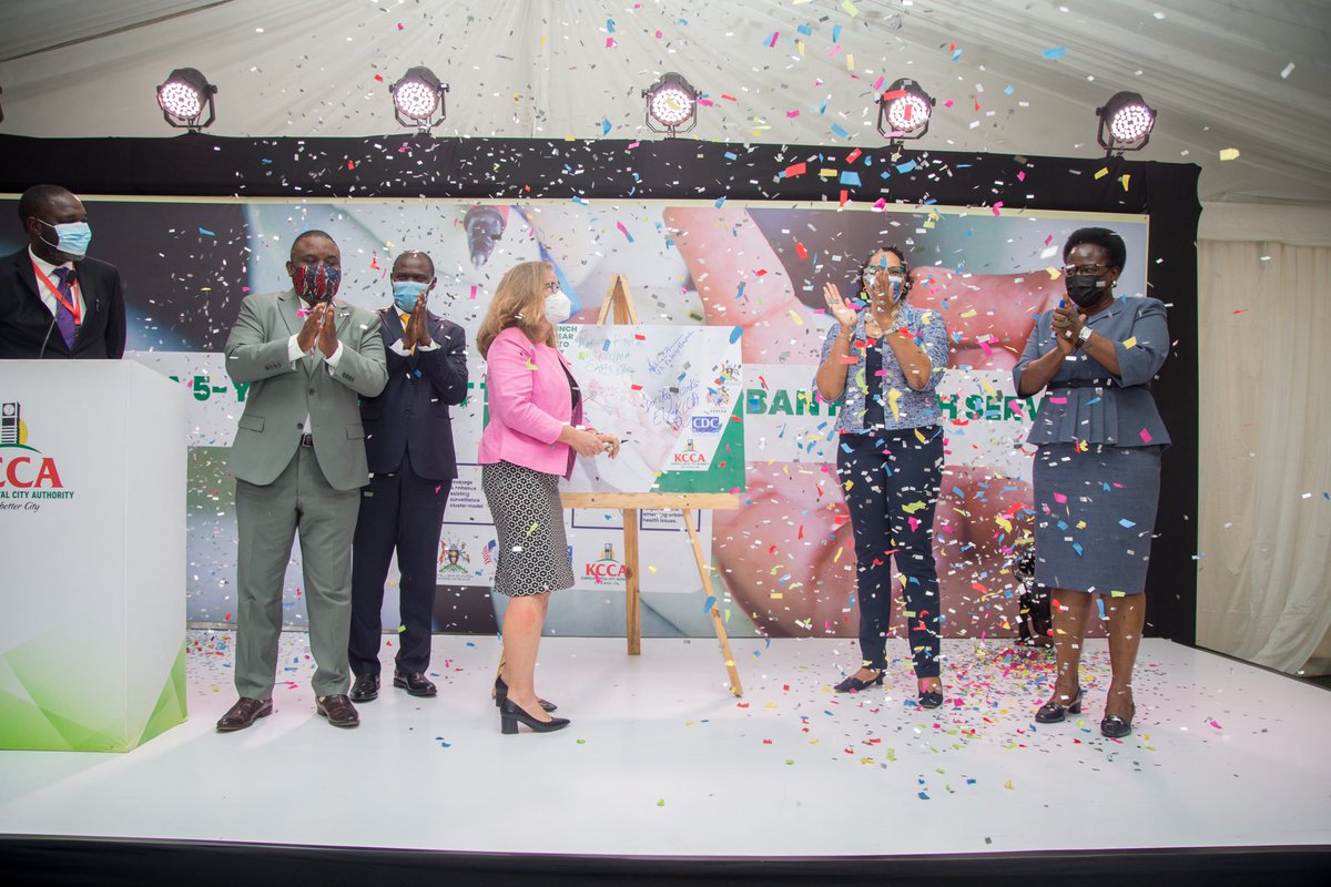 Today, <a href="/KCCAUG/">Kampala Capital City Authority (KCCA)</a> received the USA  Govt to Govt (G2G) award of USD.1.6M towards improvement of Health Services  in the City. We are very  grateful to the <a href="/USAmbUganda/">U.S. Ambassador to Uganda</a> <a href="/CDCGlobal/">CDC Global Health</a> <a href="/PEPFAR/">PEPFAR</a> for this award which will run for five years.