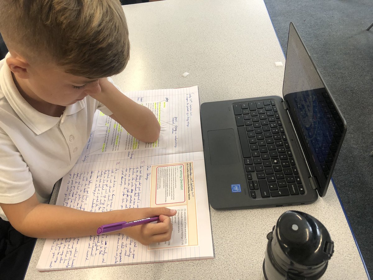 BrookfieldSM3's tweet photo. Year 6 have been busy editing and improving this week’s writing using @ShareenAdvice’s writing checklist📝✏️#purplepolishingexperts #English #EditingStations #Y6 @LEOacademies https://t.co/LNIgarXTiZ