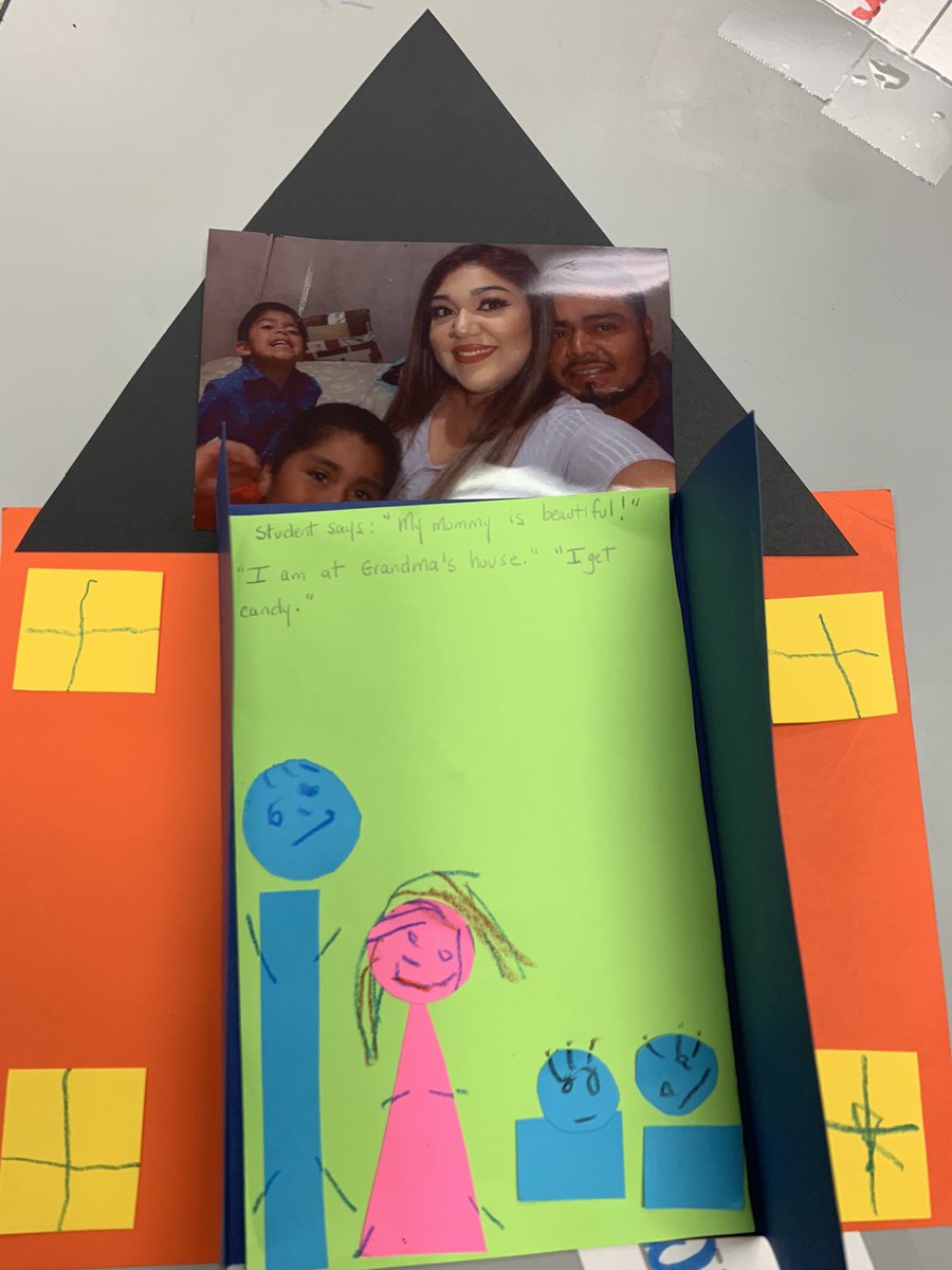 morson_marie's tweet image. Students are hard at work drawing and making representations of their families!  We meet students where they are. #Aldineforward #hitzero #KeebleOneTeam #Sped #education #inclusion