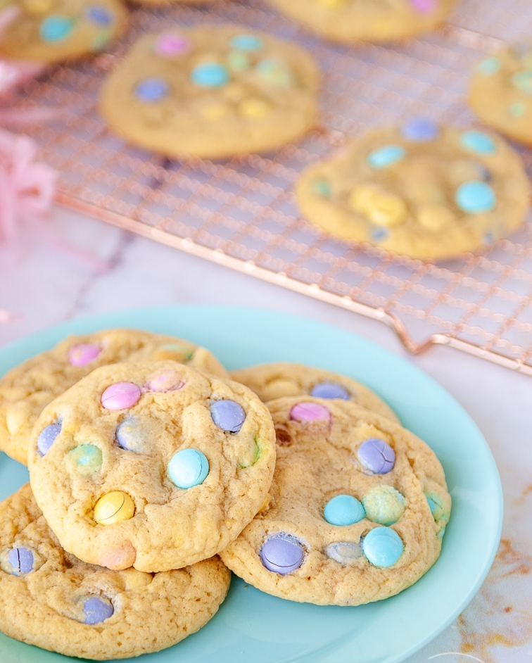 ~Welcome Tweet.~ 

*He had made some M&amp;M cookies if anyone wants any.*

"Enjoy." He smiled.