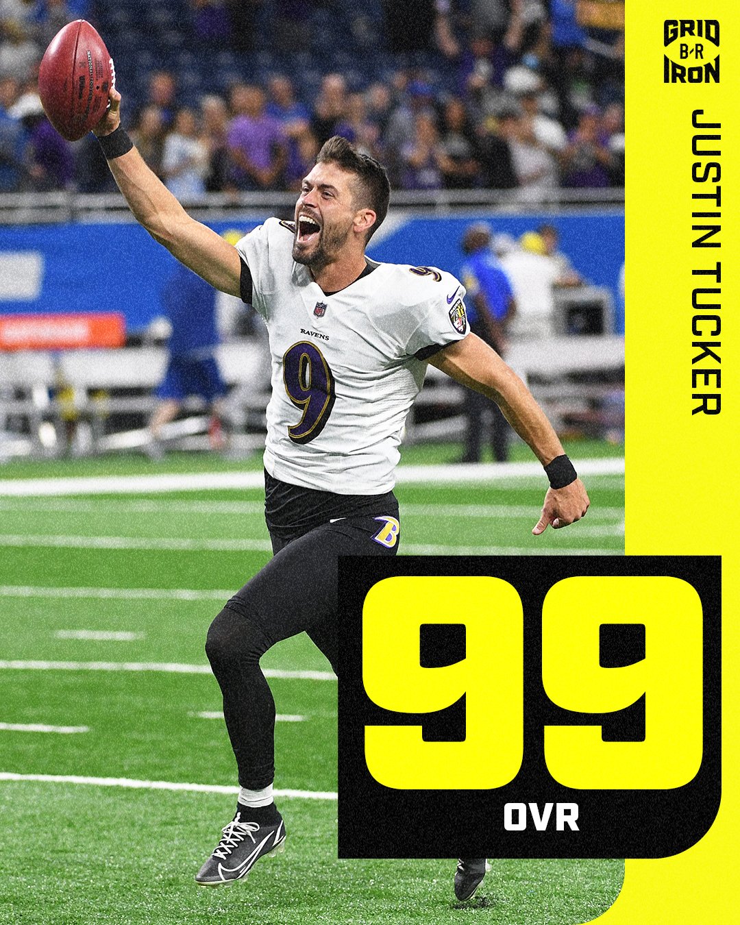 B/R Gridiron on Twitter "Justin Tucker has his Madden rating boosted