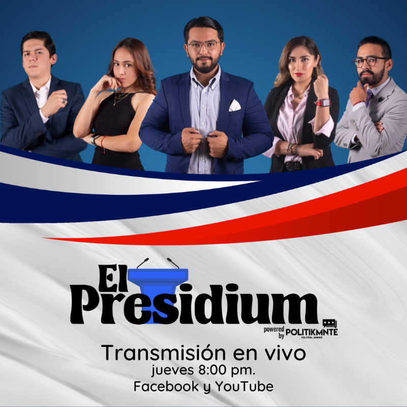 Politikmnte's tweet photo. 🚨HOY en #ElPresidium🚨 

📌 FGR vs. CONACYT

Con las y los analistas: 

👩🏻‍💼 @americarmentaz
🧑🏻‍💼 @CarlosLealM14
👩🏻‍💼 @nallecorvera
👨🏻‍💼 @JoseMiguelRM1

Conduce: @maxperal🎙️

🕒 Acompáñanos en punto de las 8:00pm en nuestra transmisión en vivo por #FacebookWatch y #Youtube