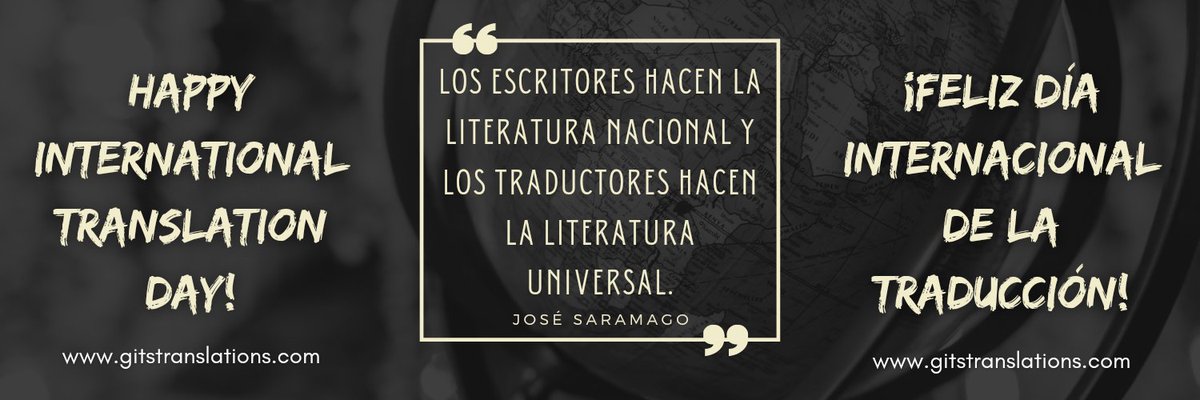 gitstranslation's tweet image. Happy International Translation Day! 🎉

#translation #translationday #internationaltranslationday #tl8n #t9n #translator #translators
