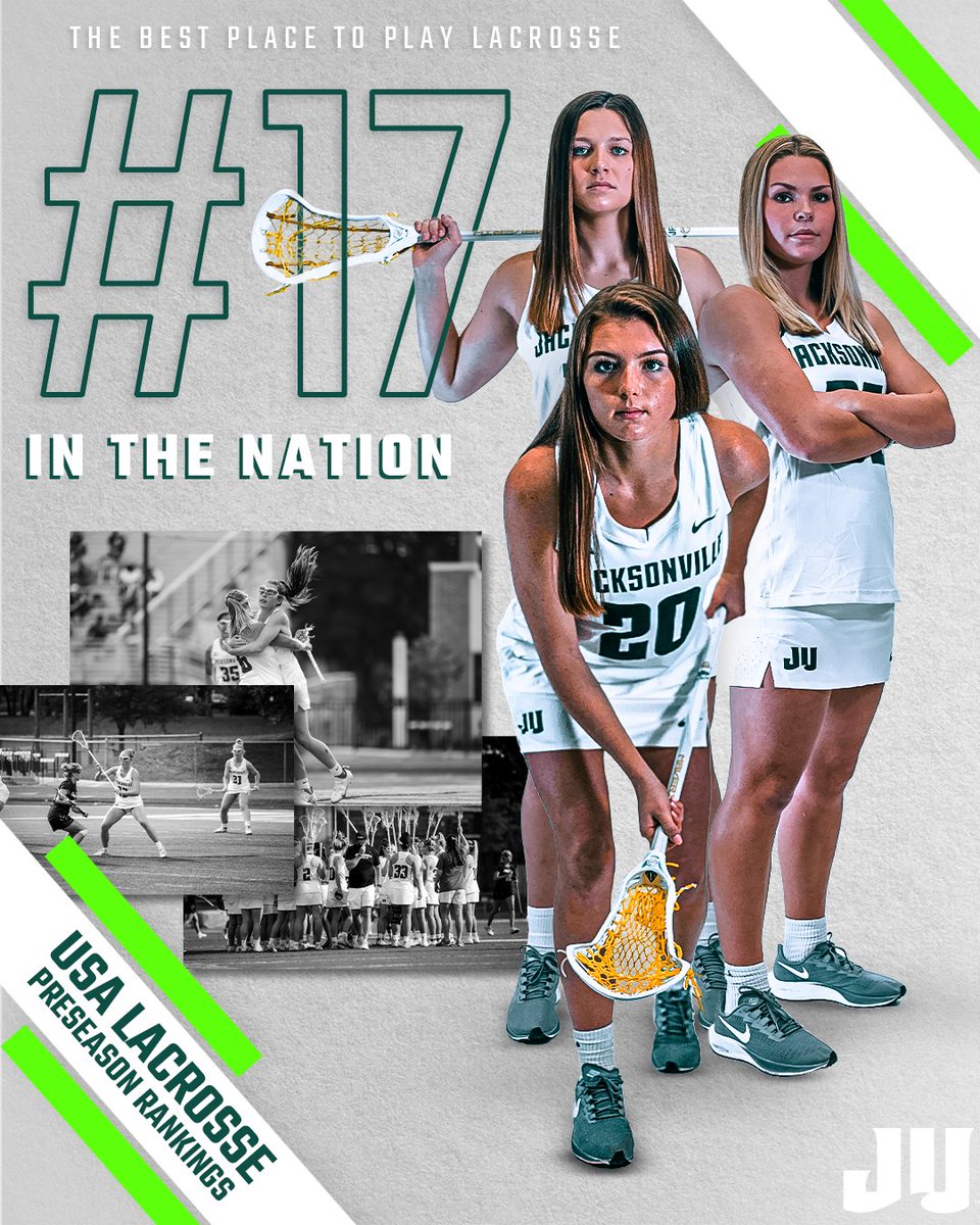 NEWS I  The Dolphins are listed as No.17 on the USA Lacrosse Magazine Early 2022 rankings based on a historical 2021 campaign! 

✳️bit.ly/2Y5jI4Z

#JUPhinsUp #TheBestPlacetoPlayLacrosse