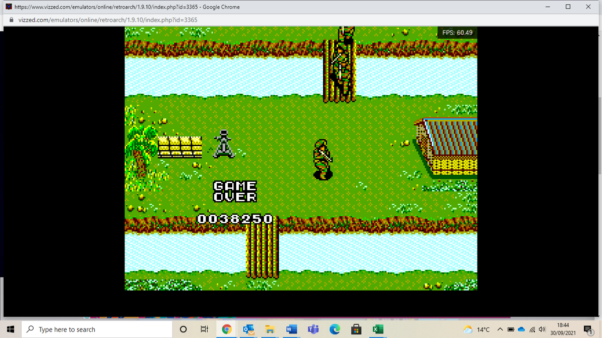 8BitBoyUK's tweet photo. Another PB on this weeks #MasterSystemChallenge

I can't put this game down. 

#SecretCommand https://t.co/onoePQeYr7