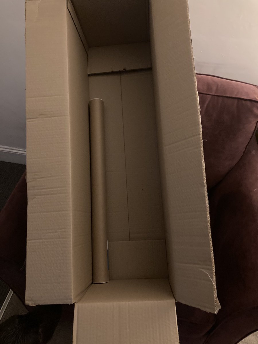 Was it really necessary for <a href="/amazon/">Amazon</a> to deliver my A3 wall planner in a box three feet long? Especially as it came in a ready to post tube anyway?Would be good to have less waste!