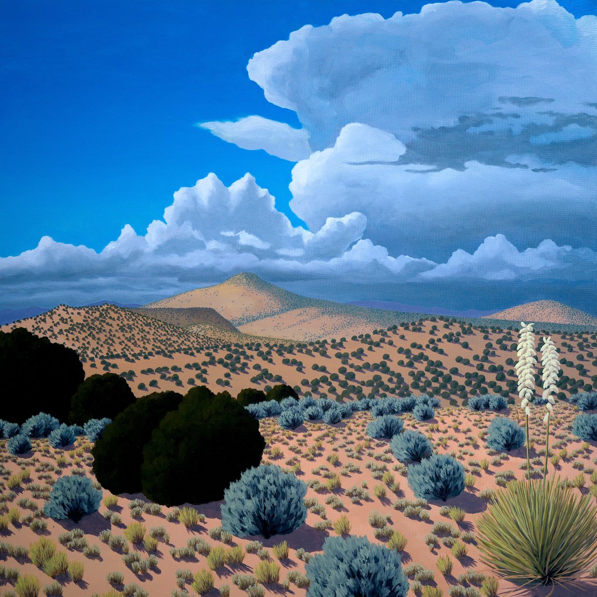 blueraingallery's tweet photo. #DOUGWEST
Ode to #LaTetillaPeak
Oil on canvas
Image: 40"h x 40"w, framed: 43"h x 43"w
#FineArt #newmexico #nmtrue #landscapepainting #BlueRainGallery #SantaFe https://t.co/uibNerRN6z