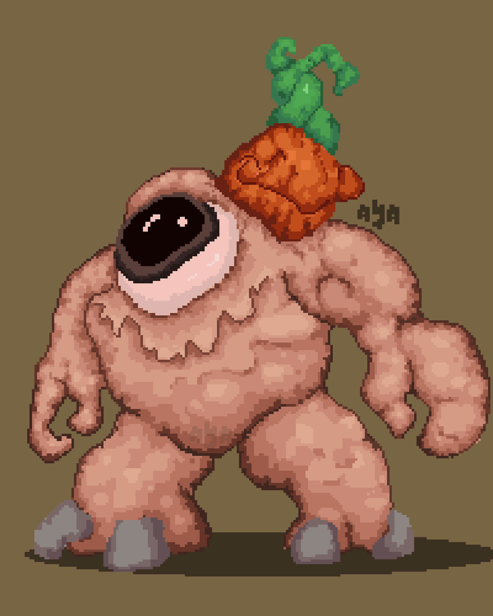 ayaindvd's tweet photo. baby chicken nugget or maybe baby fistula 
#Halloween #pixelart #spookymonth #digitalart #octoberwish https://t.co/BraWBFbFEk