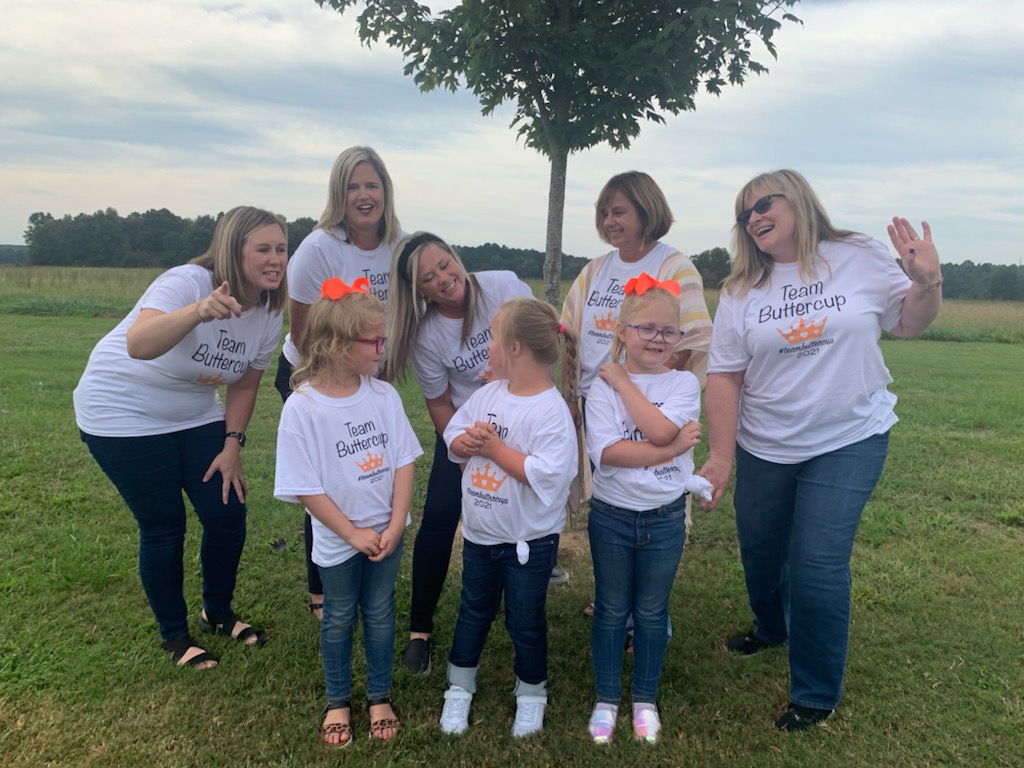 UGE_HCS's tweet photo. Ashlyn's friends and teachers are showing their support for her and Down Syndrome friends everywhere. #TeamButtercup https://t.co/y3LxtT4NmB