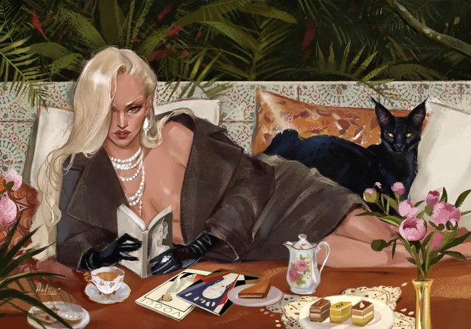 Today is my birthday and the best gift is to retweet my artworks 💖 