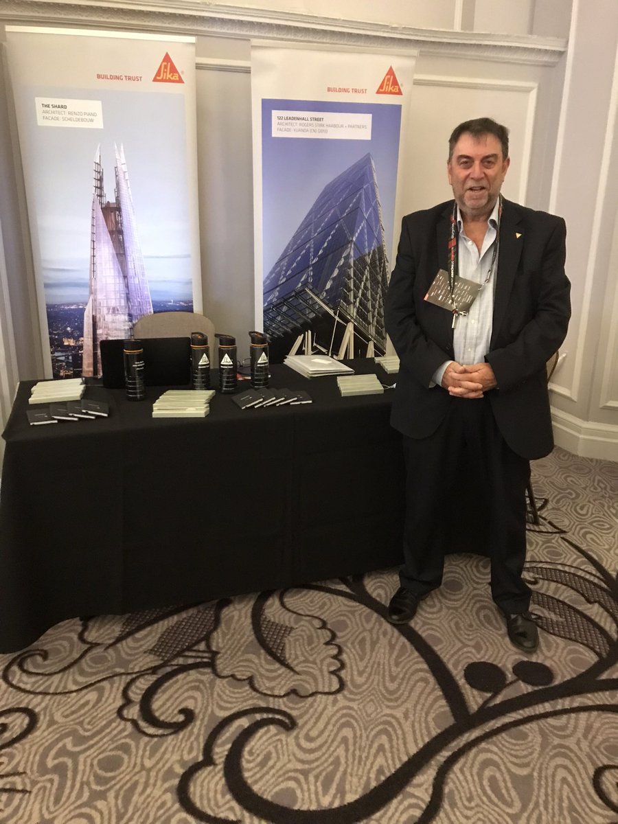 Great day at <a href="/zakwof/">Zak World of Façades</a> today in London, well done to the <a href="/SikaLimited/">Sika UK</a> facades team! <a href="/Sika/">Sika</a> #facades