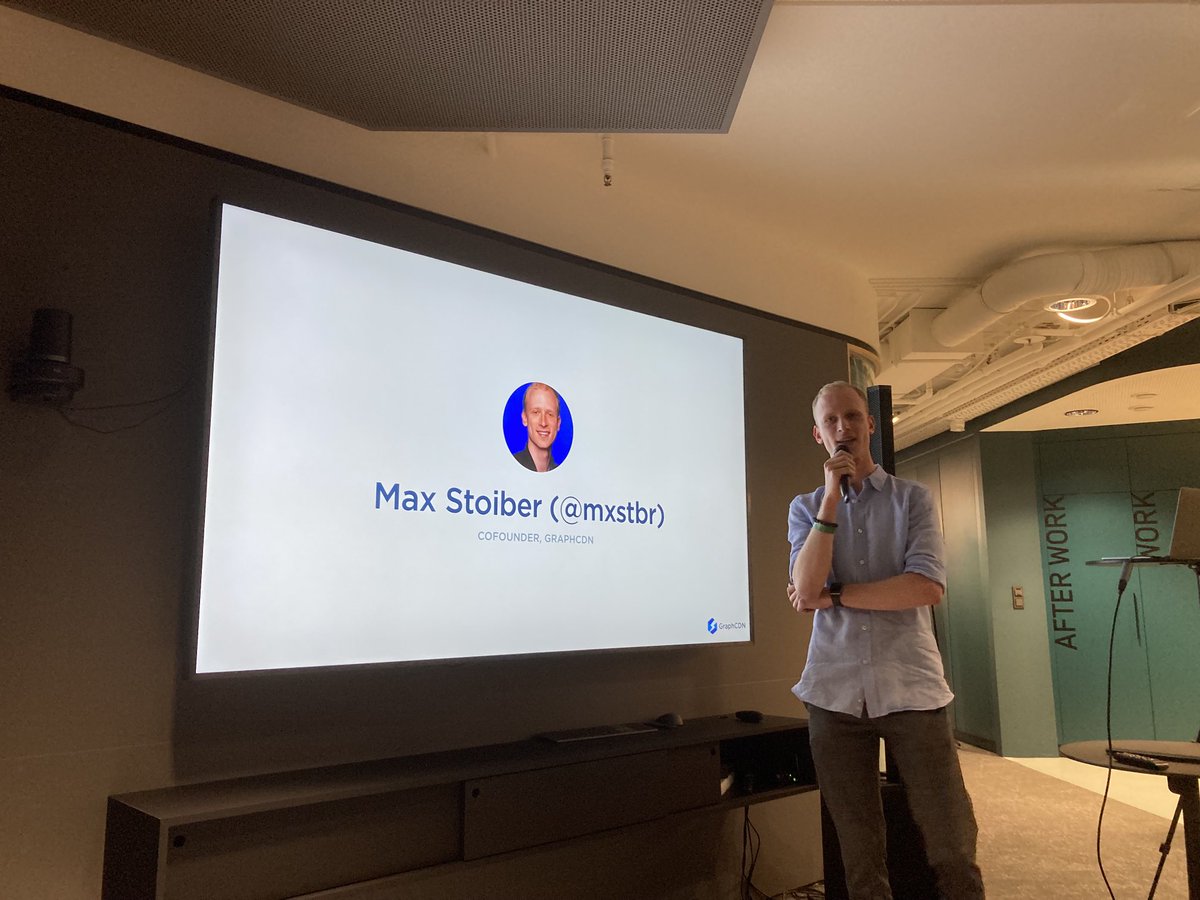 ⁦<a href="/mxstbr/">Max Stoiber</a>⁩ talks GraphQL at ⁦<a href="/viennajs/">viennaJS</a>⁩