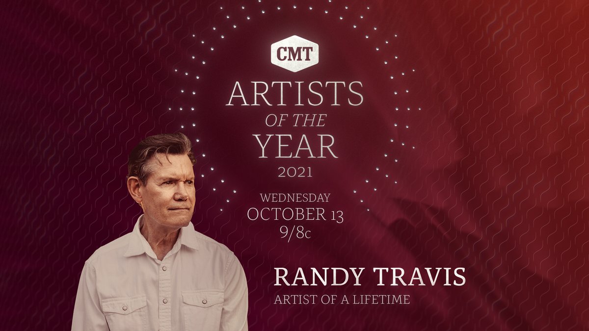 ❗ BREAKING NEWS ❗

<a href="/randytravis/">Randy Travis</a> will be honored as the CMT Artist of a Lifetime at the 2021 #CMTAOTY!

Join us as we celebrate him Wednesday, October 13 at 9/8c on CMT!