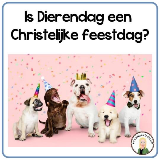 Is Dierendag een Christelijke feestdag? Wat vinden jij en je leerlingen na het uitvoeren van deze ideeën en opdrachten?
niettegeloven.nl/blog/2021/09/3…