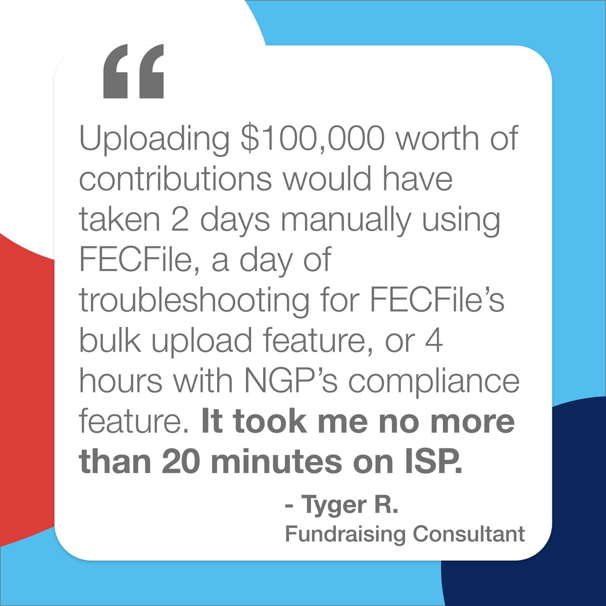 ISPolitical's tweet image. Time is EVERYTHING! When filing deadlines loom, the last thing you have is extra time. Just say NO to clunky, time consuming, and inefficient platforms. Let us help you get your time back! 
#ISPolitical #TimeHacks