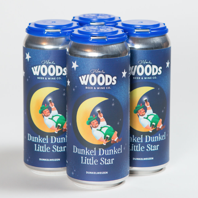 You'll be delighted by @woodsbeer's Dunkel Dunkel Little Star (4.6% ABV). Made with #AdmiralMaltings, Czech Saaz hops, & Hefeweizen yeast, this one's filled with visions of forested hills, bratwurst, & biergartens. admiralmaltings.com #AskForAdmiral Image by @woodsbeer