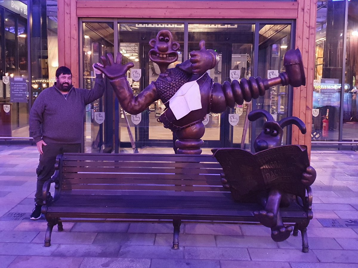 We made him a Mason
pg4408.co.uk