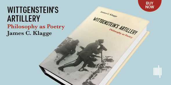 "Klagge opens up fascinating possibilities for thinking about the significance of #poetry to #philosophy. Wittgenstein's Artillery is a tour de force. It also happens to be a ton of fun to read.” Learn more: bit.ly/3kiPbd6
