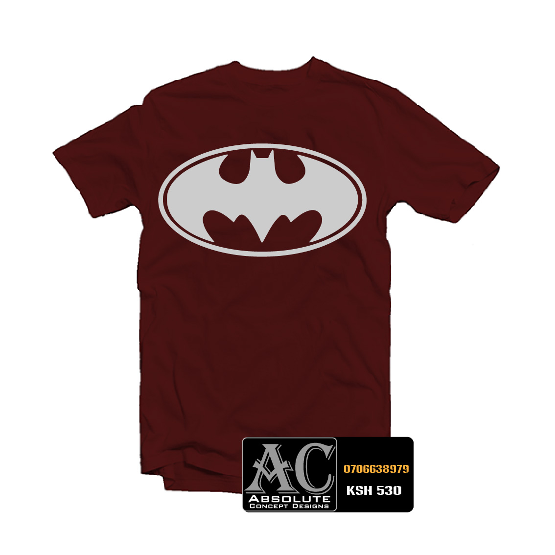 Absolutconcepts's tweet photo. Batman Tees just Ksh. 530
Let us know how you want yours branded 0706638979
#Ngapewa Moses Kuria Babu Owino #KemikalChallenge Rigathi Gachagua Monica Juma Mpesa Gideon Moi Ruto #FormNiPNU #earnwithquickrideke #IHaveReceivedJesus tuju #IkoKaziKE #FOAA #newsgang https://t.co/VI2dxkBqjE