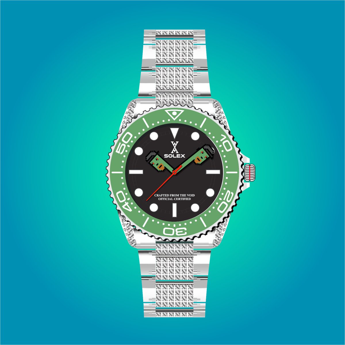 Hey Guys!

To celebrate our NFT launch on 10/04 
We're givingaway 5 FREE Solex NFTs!
Help spread the word!
5 Solex NFT for 5 LUCKY PEOPLE!

Follow x.com/Solexwatchco
Join our Discord. discord.gg/H5r5fN3H

Retweet and Tag 3 friends below.
#Solana #SolanaNFTs #NFTGiveaways