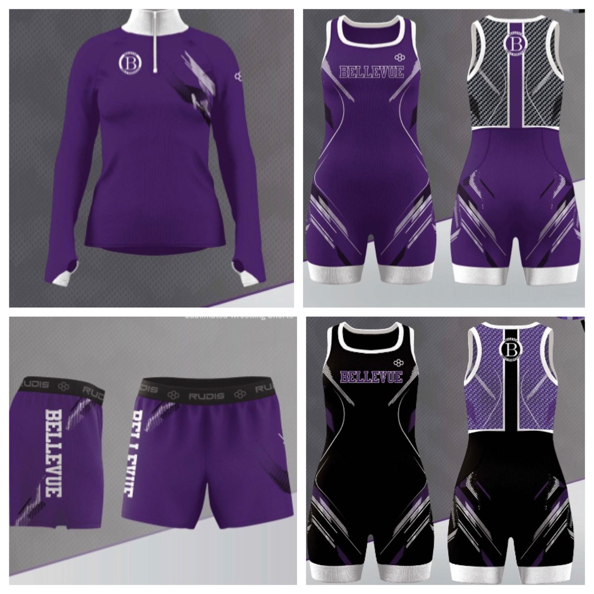 Shout out to <a href="/the_rudis/">RUDIS</a> for work done on the Bellevue Girls Wrestling gear for this upcoming season.