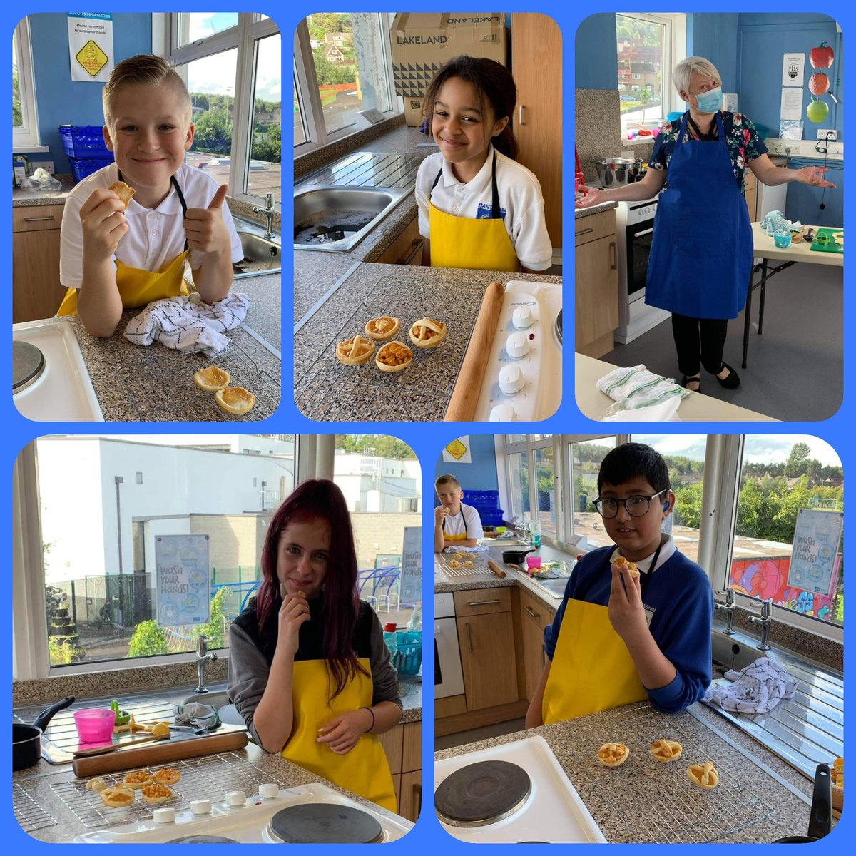 Busy day in the kitchen for this group! Thanks Mrs Dickson for your photography skills 👌  @WindsorParkFalk #bantHWB #bantkitchen