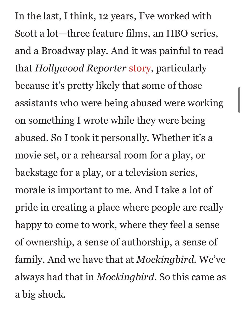 Film Updates on Twitter "Aaron Sorkin says the Scott Rudin abusive(01)