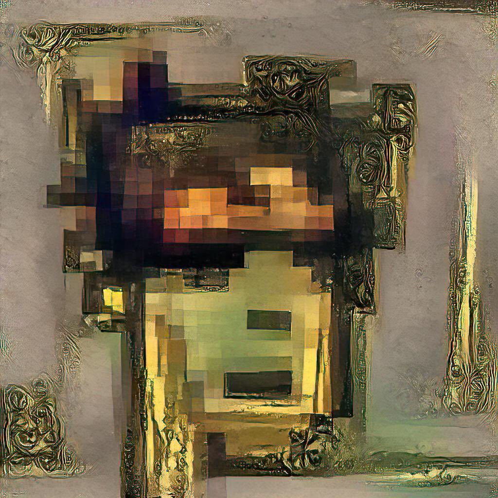 #beeplepunk 215 Pixelated Mona Lisa 🖼