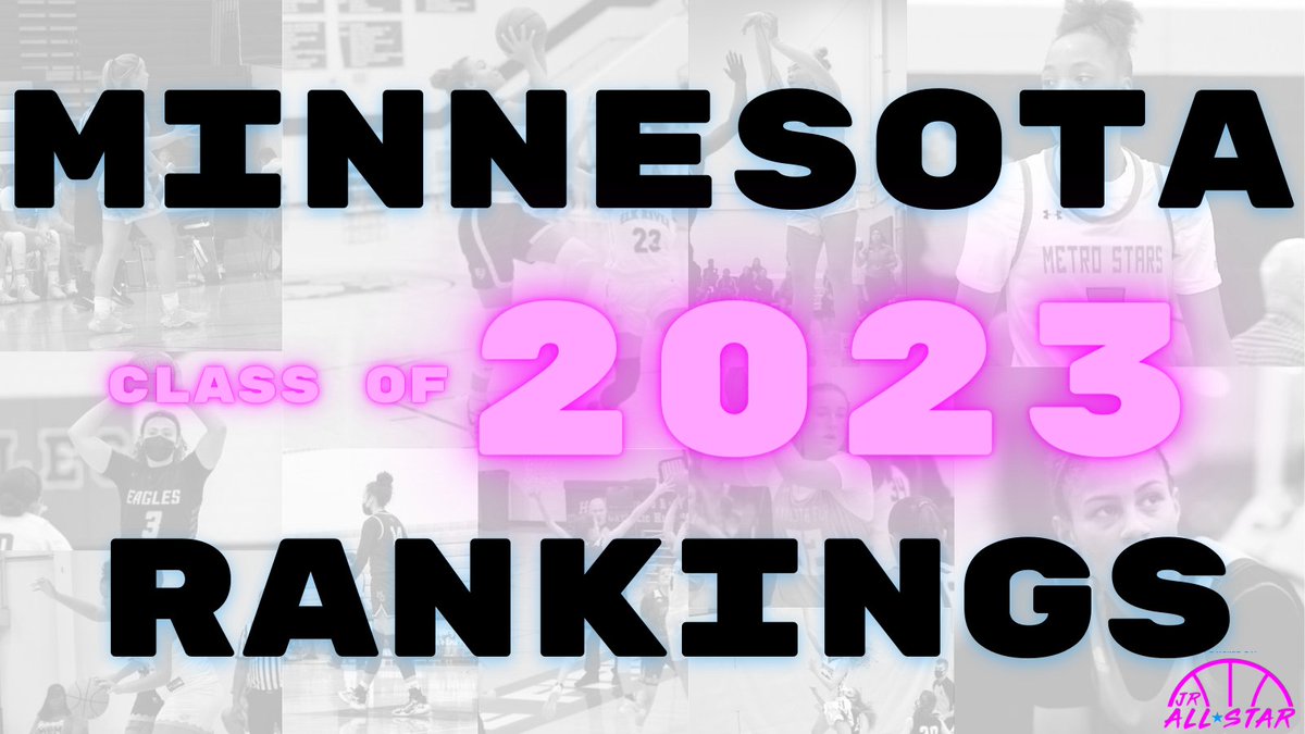 Minnesota Jr. All-Star GBB (@jrallstarmn) on Twitter photo 🚨 CLASS OF 2023 RANKINGS RELEASE 🚨
Check out where YOU rank! 👀
jrallstar.com/rankings/?filt…
<a href="/hall_sophi/">Sophi Hall</a> <a href="/SavannahMcgow23/">Savannah McGowan</a> <a href="/KennedyKlick/">Kennedy Klick</a> <a href="/KiewietTeresa/">Teresa Kiewiet</a> <a href="/sophie_lahti2/">Sophie Lahti</a> <a href="/lenzen_anna/">Anna Lenzen</a> <a href="/EllaHopkins_15/">Ella Hopkins</a> <a href="/KarlenLexi/">Lexi Karlen</a> <a href="/CBrunsberg/">Chloe Brunsberg</a> @mogensen_ellie <a href="/peytstev/">Peyton Stevermer</a> <a href="/LaurenPawlyshyn/">Lauren Pawlyshyn</a> <a href="/nikkielillard/">Nicole Lillard</a> 🚨 CLASS OF 2023 RANKINGS RELEASE 🚨
Check out where YOU rank! 👀
jrallstar.com/rankings/?filt…
<a href="/hall_sophi/">Sophi Hall</a> <a href="/SavannahMcgow23/">Savannah McGowan</a> <a href="/KennedyKlick/">Kennedy Klick</a> <a href="/KiewietTeresa/">Teresa Kiewiet</a> <a href="/sophie_lahti2/">Sophie Lahti</a> <a href="/lenzen_anna/">Anna Lenzen</a> <a href="/EllaHopkins_15/">Ella Hopkins</a> <a href="/KarlenLexi/">Lexi Karlen</a> <a href="/CBrunsberg/">Chloe Brunsberg</a> @mogensen_ellie <a href="/peytstev/">Peyton Stevermer</a> <a href="/LaurenPawlyshyn/">Lauren Pawlyshyn</a> <a href="/nikkielillard/">Nicole Lillard</a>