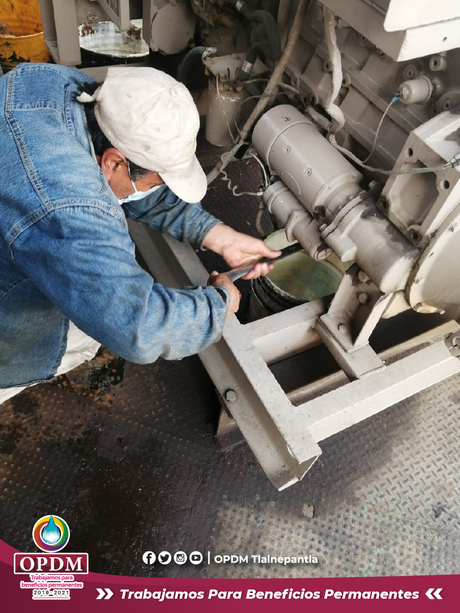 OPDM_Tlalne's tweet photo. #OPDMTeInforma:
🦺 Realizamos mantenimiento, cambio de aceite, filtros de agua y diésel en nuestras instalaciones del Cárcamo Guerrero, ubicado en la colonia San Javier, para garantizar su correcto funcionamiento.
Seguimos trabajando para ti. ✅
#NuestraCiudad #Tlalnepantla https://t.co/348rjsW0dd