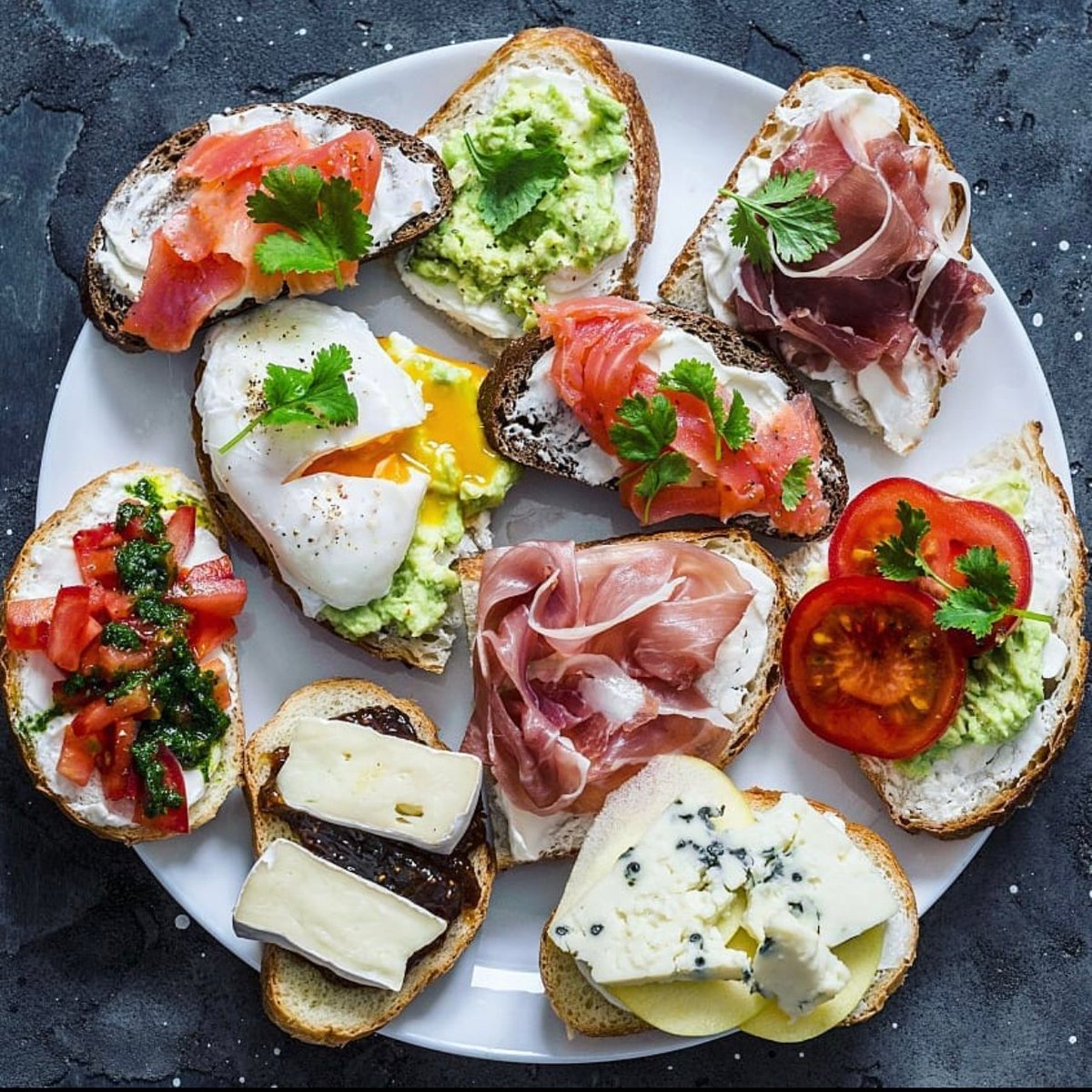 Eggs &amp; prosciutto &amp; smoked salmon, oh my!  A beautiful spread with so many delicious options. #wherechefsshop