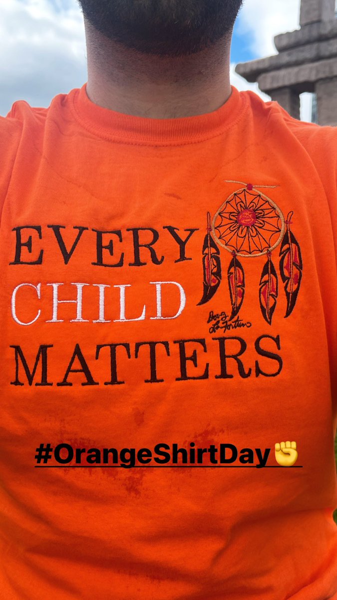 Taking the day to reflect, learn and honour the many lives lost to the residential school system and it's inter generational impacts. #TruthandReconciliationDay