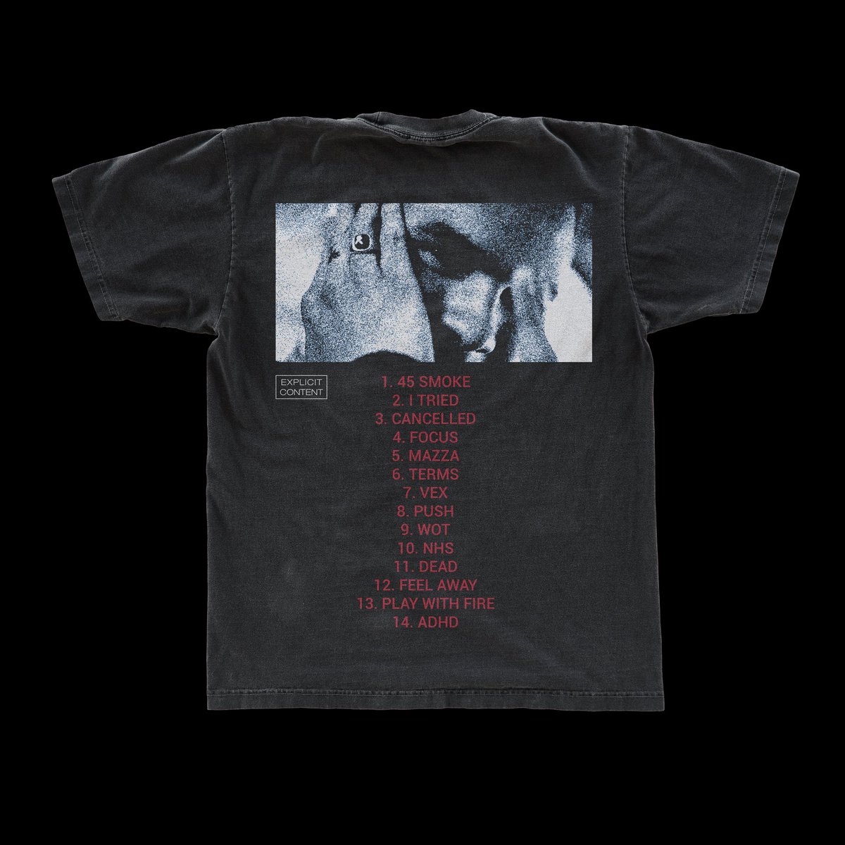 StudioN6VMBR's tweet photo. Alternative cover art design + merch designs for @slowthai 's TYRON album. I used my @flyerwrk floppy disc mock-up &amp; @blkmarketco copyscan. Lemme know what you think. DM / tap on the link in my bio to get your designs today.🖤🖤 https://t.co/OCEKbKlnvQ
