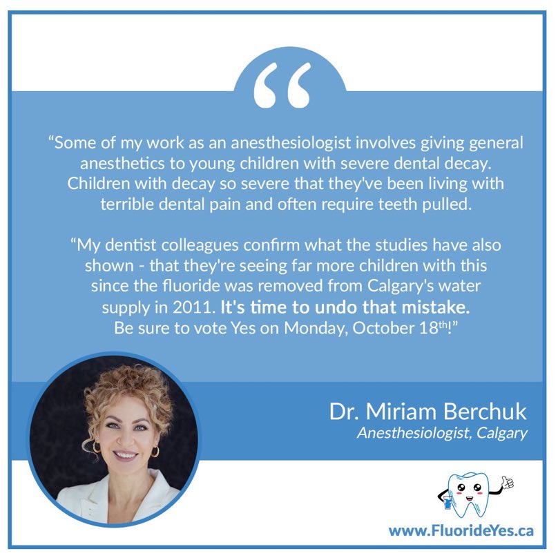 Why the advocacy for fluoride? Because it’s becoming more and more clear how misinformation advanced through powerful and well-funded anti-science groups threatens public health. We in healthcare have a duty to speak up.