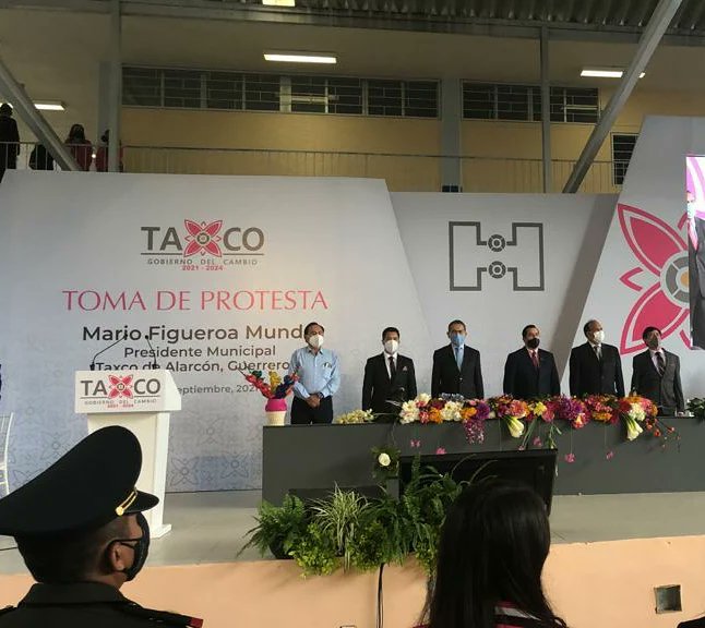 JaimeOchoa_'s tweet photo. Acudí a la toma de protesta de Mario Figueroa @MarioFigueroaM como nuevo Presidente Municipal de Taxco, Guerrero

#FuerzaGuerrero https://t.co/eFxNXpLyNG