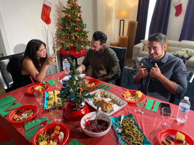 BTS from our upcoming Xmas movie!  @janewildexxx  @TommyPistol  @HippieGQ_   @RickyGreenwoodX   Coming<a class="tags" href="/tag/janewildexxx">@janewildexxx</a>