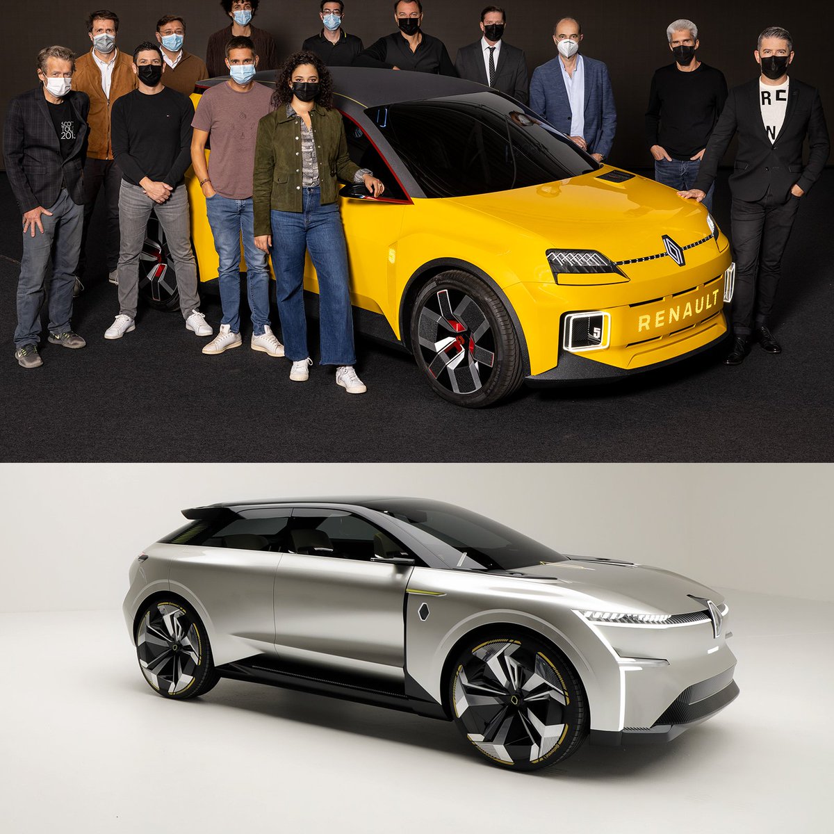 interautomotriz's tweet photo. Premios para Renault 🏆
La marca fue galardonada por el #Renault 5 Prototype como concept car del año por la revista Car Design News y con #Morphoz recibió Creativ’Experience por ser el concept car más innovador. ¡Felicidades! 🎉
@RenaultMX https://t.co/cxipgWTw8s