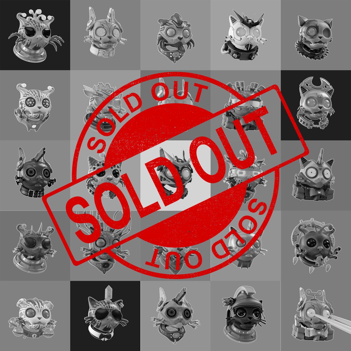 wkartNFT's tweet image. That was fast!! 🤖 

Thank you all for joining, see you on next week! 🐱❤️