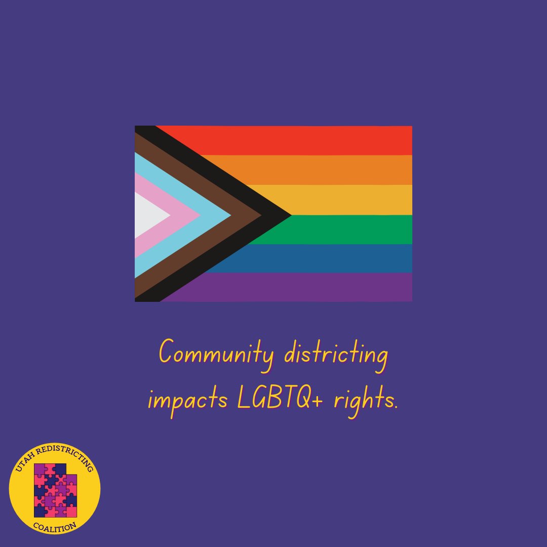 Community districting (or redistricting) impacts every part of your life. #FairMapsUtah #utpol #utahredistricting