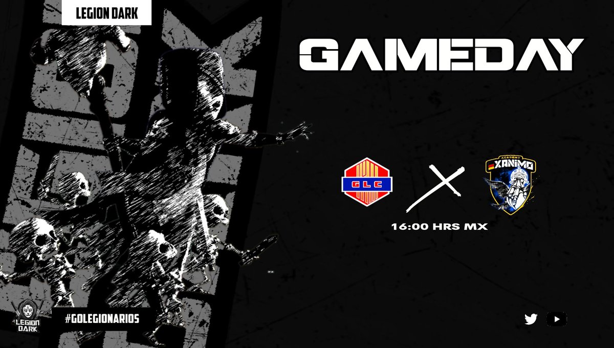 Legion Dark (Desde 🏡🕹) (@legiondarkgg) on Twitter photo #CR | #MatchDay
Tras ganar nuestro primer encuentro por W.O hoy si oficialmente salimos a darlo todo en nuestro debut!🎙🎆
🏆<a href="/Grand_CupGG/">🔴Grand Legions Cup</a>
🆚️@ExAnimoGER_Aca
🕛16:00🇲🇽
#GoLD #CR | #MatchDay
Tras ganar nuestro primer encuentro por W.O hoy si oficialmente salimos a darlo todo en nuestro debut!🎙🎆
🏆<a href="/Grand_CupGG/">🔴Grand Legions Cup</a>
🆚️@ExAnimoGER_Aca
🕛16:00🇲🇽
#GoLD