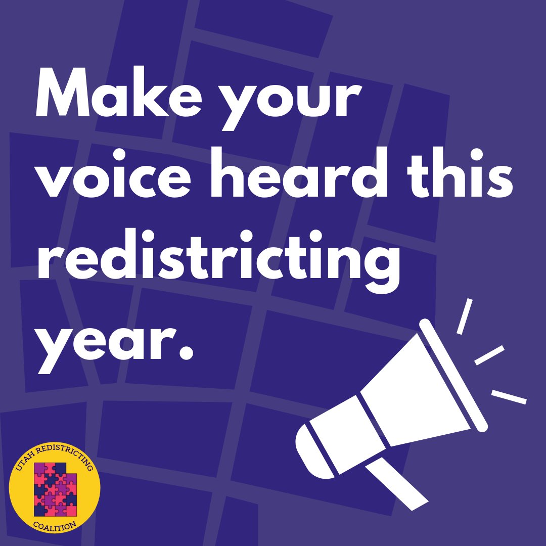 Get involved and map your community through the link below. Share what your community looks like! #FairMapsUtah #utpol #utahredistricting

representable.org/drive/utah-red…
