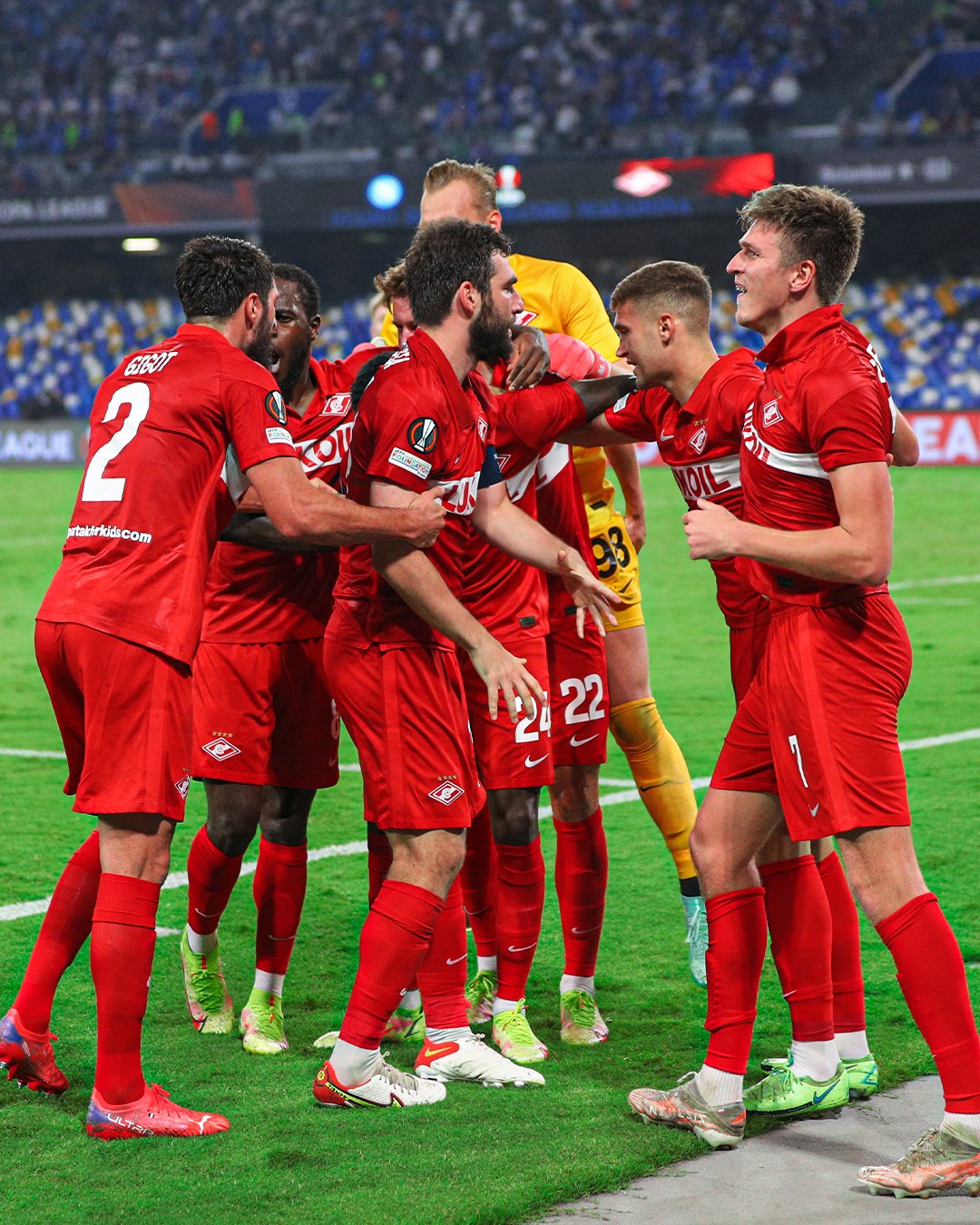 ФК «Спартак-Москва» on Twitter: "ЛУЧШИЕ! 👏 #НаполиСпартак | #UEL https ...