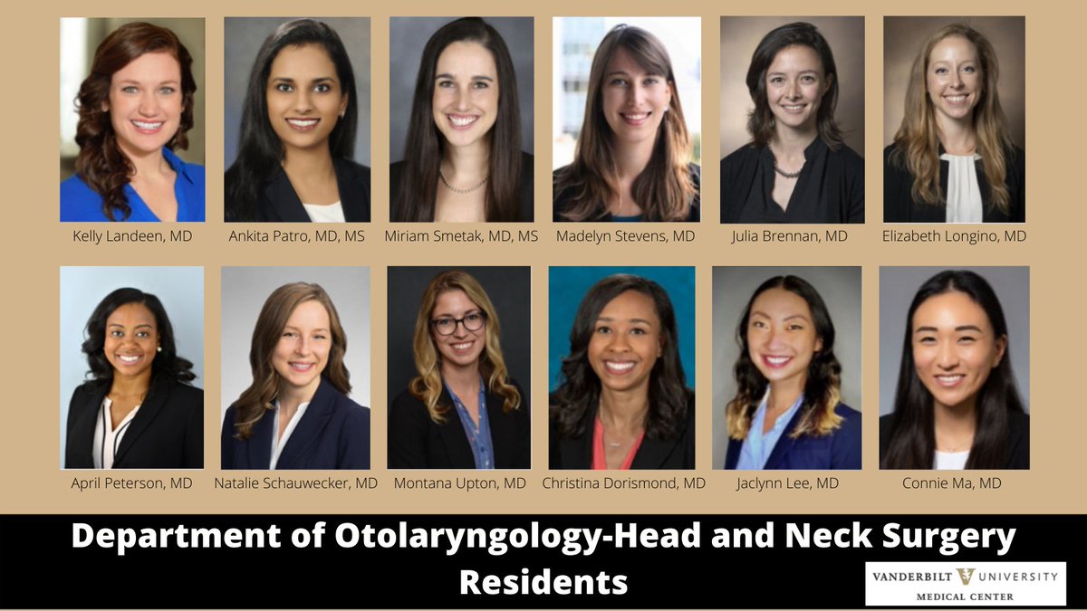 We couldn’t let #WIMMonth go by without recognizing these stellar residents who bring their talent and dedication every day and help make this department what it is. #ShENT @kclandeenmd @MiriamSmetakMD @MdMadelyn @LizLonginoMD @APetersonMed @cdorismond4 @jaclynlee_md