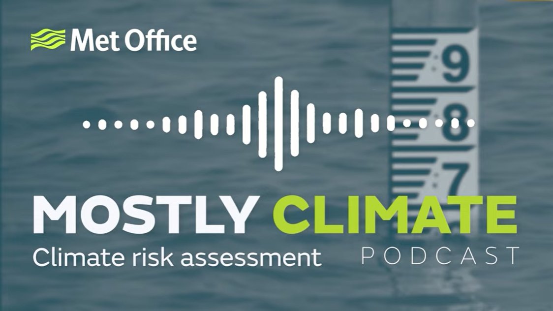 MetOffice_Sci's tweet image. Our #MostlyClimate podcast is a @metoffice series all about our climate. Join climate scientist @dougmcneall to explore the underlying science &amp;amp; challenges we face from #ClimateChange

In this episode, hear from @DrRosieOakes on risk assessment

Listen🎧 bit.ly/2Y6Sn35
