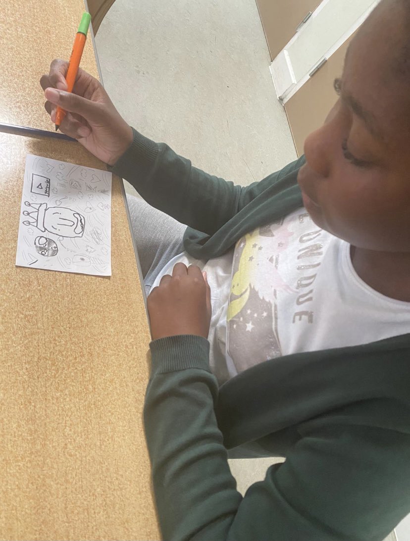 Discovery_Y6's tweet photo. Year 6 Chapter 1 π A New Hopeβ¨ As part of our PSHE unit Explore. π Dream. π‘ Grow π±, our Year 6 children are creating βοΈ doodle masterpieces πΌ Super effort guys! π€©#Year6 #DPS #ExploreDreamGrow #Dynamicdoodles #Art https://t.co/gFzBUcEaSt
