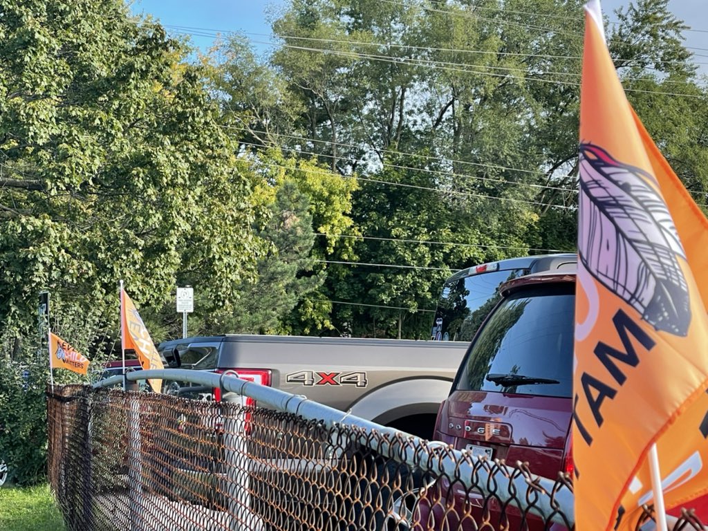 Welcoming families &amp; students to another day of learning. “Reconciliation is not a day, it’s a way of life.”
- The Right Honourable Mary May Simon <a href="/GGCanada/">Governor General of Canada</a> @hwdsb #reconciliation #reconciliaction #EveryChildMatters  #OrangeShirtDay2021 #orangeshirtday #OSD2021 #PhyllisWebstad
