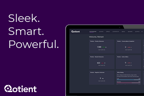 Qotient's tweet photo. Smart. Sleek. Powerful.  We're excited to introduce our newly designed dashboard that allows you to choose the actionable insights essential to your channel workflow! Contact us today to learn more! #innovation #worksmarternotharder #channelsales #notjustanotherplatform https://t.co/353ANY59GW