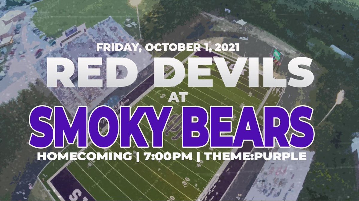 ⚠️Homecoming Ceremony starts at 6:30 and Kick Off is at 7:00⚠️